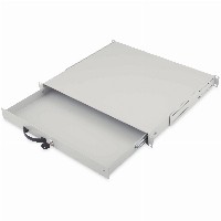 DIGITUS Schublade 1HE 483mm grau abschließbar