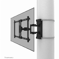 Select TV-Säulenhalterung voll beweglich 40-70 45KG Black Neomounts