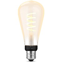Philips Hue White Ambiance E27 1x GiantEdison ST72 Filament 300lm