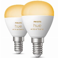 Philips Hue White Ambiance E14 Luster Tropfen Doppelpack 2x470lm