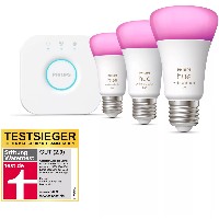 Philips Hue White & Color Ambiance E27 3er StarterSet