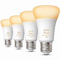 Philips Hue White Ambiance E27 Viererpack 4x570lm 60W