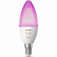 Philips Hue White & Color Ambiance E14 Kerze Einzeplack 470lm