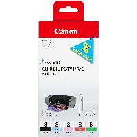 Canon Tinte CLI-8 BK/PC/PM/R/G BLISTERD Multipack
