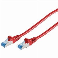 Patchkabel CAT6a RJ45 S/FTP PiMF 3m Rot