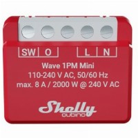 Shelly Relais ″Wave 1PM Mini″ Z-Wave