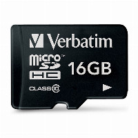 CARD 16GB Verbatim Premium MicroHC 80MB/s