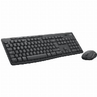 Logitech Desktop MK370 Wireless Black - US Layout