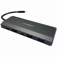 LC-Power LC-HUB-C-MULTI-7-M2 USB-C auf 2xUSB-A/2xUSB-C/HDMI