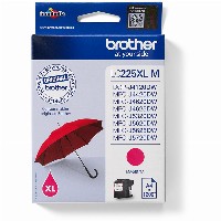 Brother Tinte LC-225XL-M Magenta bis zu 1.200 Seiten nach ISO/IEC 24711