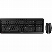 Cherry Desktop STREAM RECHARGE [US/EU] Wireless black US-Englisch mit â‚¬-Zeichen