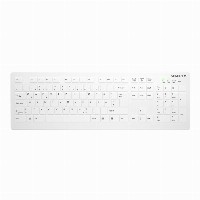 Cherry Keyboard AK-C8112 Medical wireless [DE] white kabellos