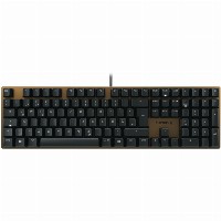 Cherry Keyboard KC 200 MX MX2A SILENT RED [DE] black/bronze MX2A SILENT RED Switch