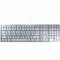 Cherry Keyboard KC 6000 Slim [EU] silver/white