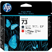 HP 73 original printhead CD949A chromatic red matte black and chromatic red 1-pack