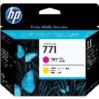 HP 771 original printhead CE018A magenta and yellow