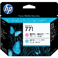 HP 771 original printhead CE019A light magenta and light cyan standard capacity 1-pack