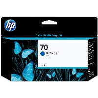 HP Tinte C9458A 70 Blau standard capacity 130ml 1-pack with Vivera Ink cartridge