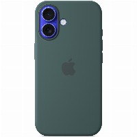 APPLE iPhone16 Silicone Case with MagSafe - Lake Green