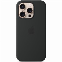 APPLE iPhone 16 Pro Silicone Case with MagSafe - Black