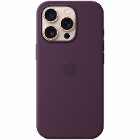 APPLE iPhone16 Pro Silicone Case with MagSafe - Plum