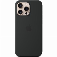 APPLE iPhone16 Pro Max Silicone Case with MagSafe - Black