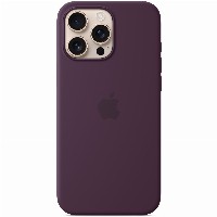 APPLE iPhone16 Pro Max Silicone Case with MagSafe - Plum