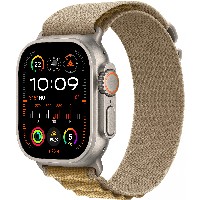 APPLE Watch Ultra 2 GPS + Cellular 49mm Natural Titanium Case with Tan Alpine Loop - Medium