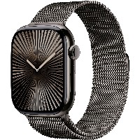 APPLE Watch Series 10 GPS + Cellular 46mm Slate Titanium Case with Slate Milanese Loop - M/L
