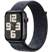 APPLE Watch SE GPS + Cellular 44mm Midnight Aluminium Case with Ink Sport Loop