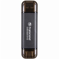 TRANSCEND ESD310C 256GB External SSD USB 10Gbps Type C/A