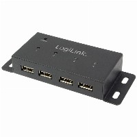 LogiLink UA0141A USB 2.0 HUB 4-Port 4xUSB 2.0 montierbar