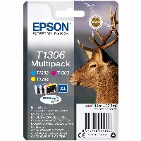 Epson Tinte T1306 C13T13064012 3er Multipack (MCY)
