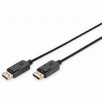 DIGITUS DisplayPort Anschlusskabel 2m FullHD schwarz