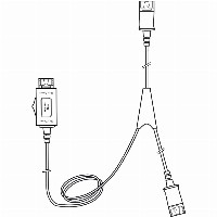 SNOM Headset Trainer Y-cable for A100