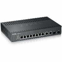 8+2P Zyxel GS2220-10 M RM