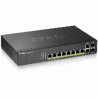 8+2P Zyxel GS2220-10HP POE M RM