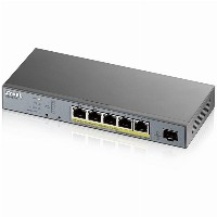 5+1P Zyxel GS1350-6HP POE M