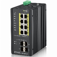 8+4P Zyxel RGS200-12P POE industrial