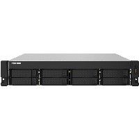 QNAP TS-832PXU-4G 8-Bay Quad-Core 1,7GHz Rackmount NAS mit 250W Netzteil 4GB DDR4 UDIMM RAM SATA 6Gbit/s
