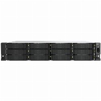 QNAP TS-h1277AXU-RP-R7-32G 2U 12-bay NAS AMD Ryzen 7 Pro 7745 8C/16T boost up to 5.3GHz 32GB DDR5 non-ECC RAM