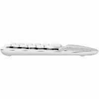 Logitech Wave Keys wireless ergonomic keyboard - OFFWHITE - (DE) - 2.4GHZ/BT - N/A - CENTRAL-419 - UNIVERSAL