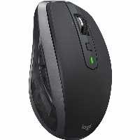 Logitech MX Anywhere 2S Mouse laser 7 buttons wireless 2.4 GHz Bluetooth 4.0 LE USB Unifying receiver graphite