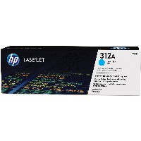 HP 312A original Toner cartridge CF381A cyan standard capacity 2.700 pages 1-pack