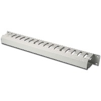 DIGITUS Rangierpanel 1HE Abnehmbare Rückblende grau