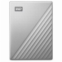 2,5″ WD My Passport Ultra 2TB Silver USB-C/USB3.0 HDD 6,4cm 2,5Zoll Metal finish RTL portable extern