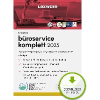 Lexware Büroservice Komplett 2025 Einzelplatzversion - 1 Device, ABO - ESD -DownloadESD