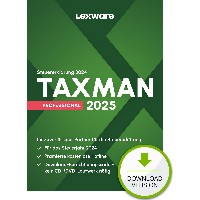 Lexware TAXMAN Professional 2025 - 1 Device, bis zu 50 Steuererklärungen - ESD-DownloadESD