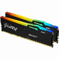 KINGSTON 32GB 6000MT/s DDR5 CL30 DIMM Kit of 2 FURY Beast RGB EXPO