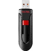 STICK 64GB USB 2.0 SanDisk Cruzer Glide black